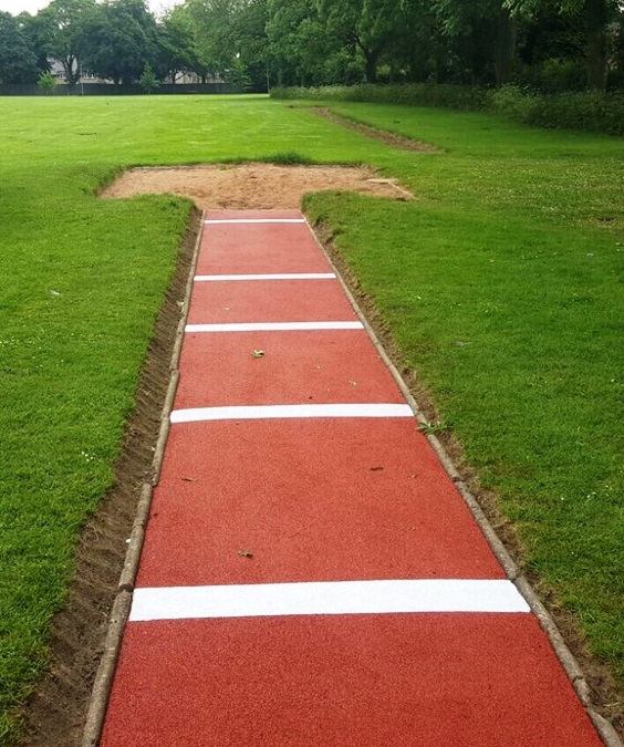 Long Jump Runway Athletics Long Jump Run Up