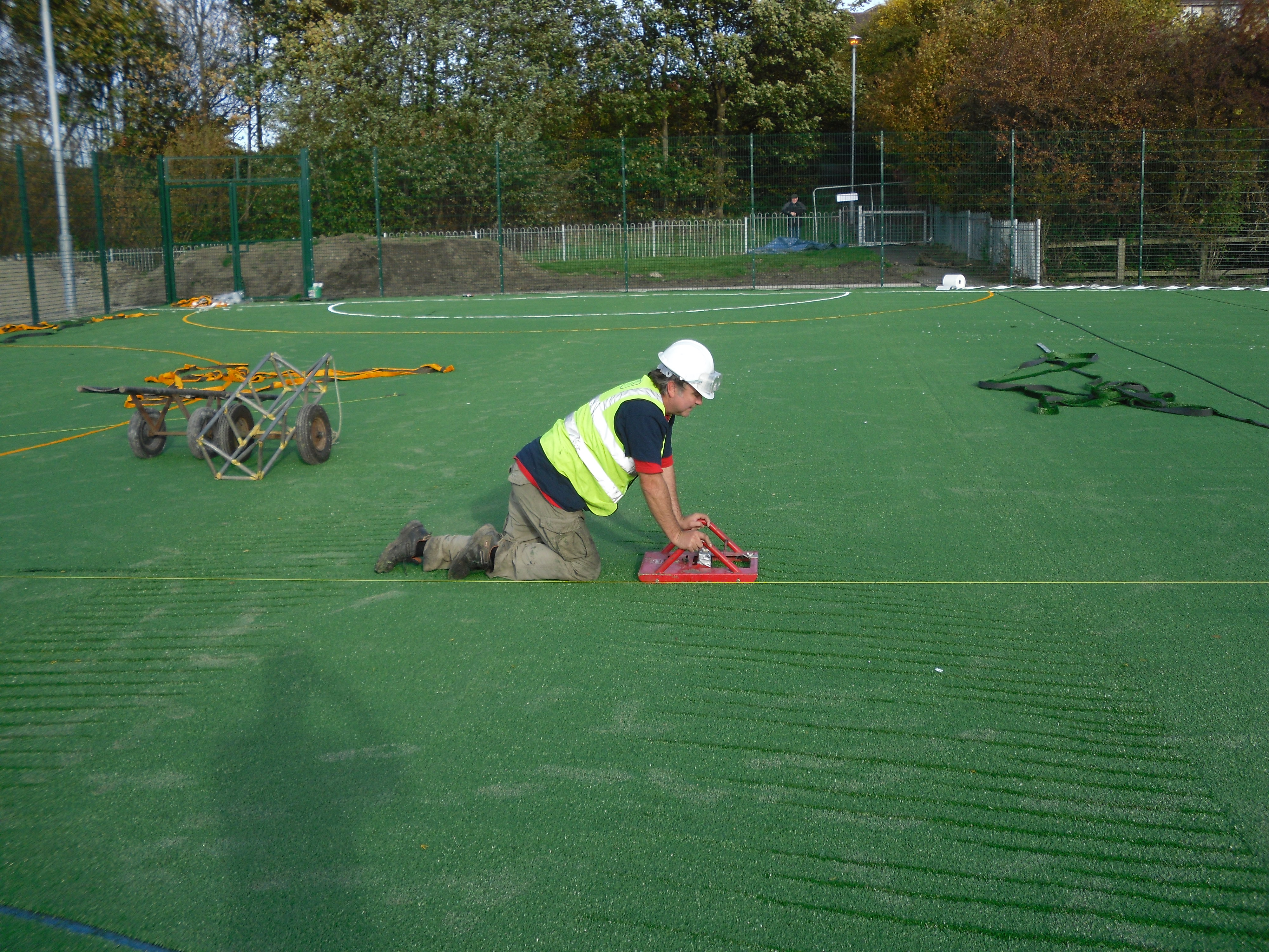 Football Pitch Construction Building Synthetic Soccer Courts