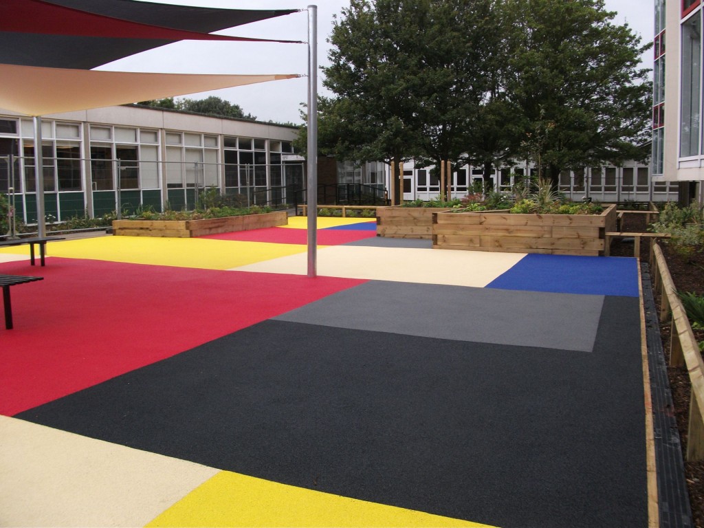 Outdoor School Playground Safer Surfaces Sports and Safety Surfaces