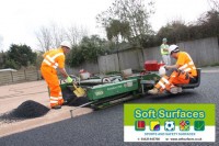 In-situ polyurethane binder rubber crumb shock pad surface costs installation In-situ polyurethane binder rubber crumb shock pad surface prices