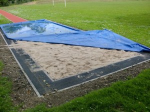 Long Jump Sand Pit Cover