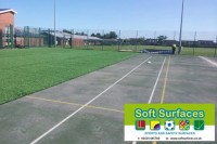 Playrite Conqueror 60mm York Installation onto macadam MUGA Playrite Conqueror 60mm York Installation onto macadam MUGAs
