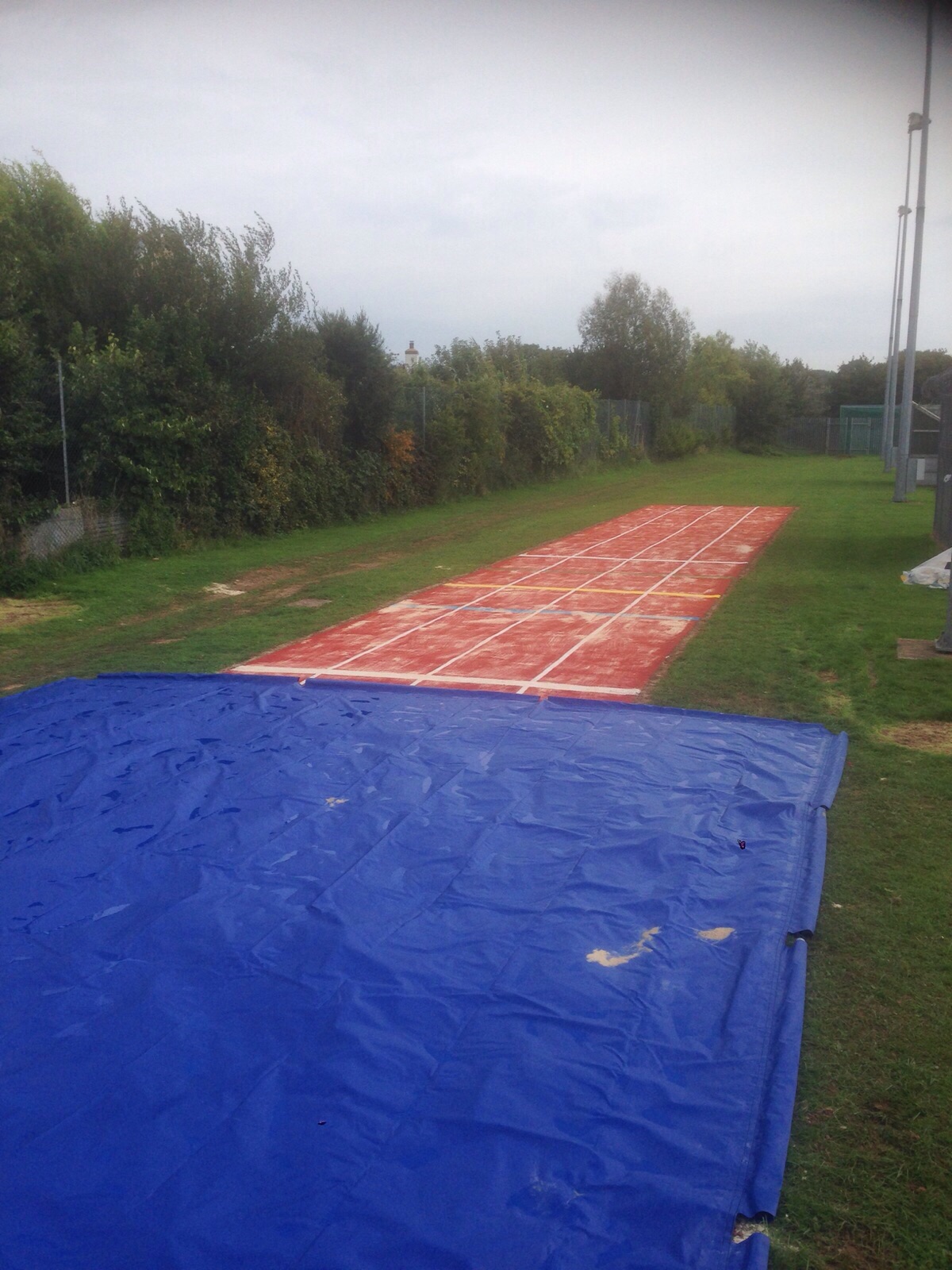 Triple Jump Sand Pit Cover Sports and Safety Surfaces