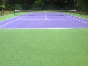 Painted Sports Court Surfacing Contractor