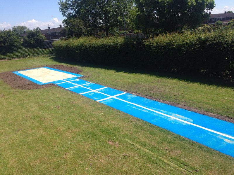 Long Jump Runway Athletics Long Jump Run Up