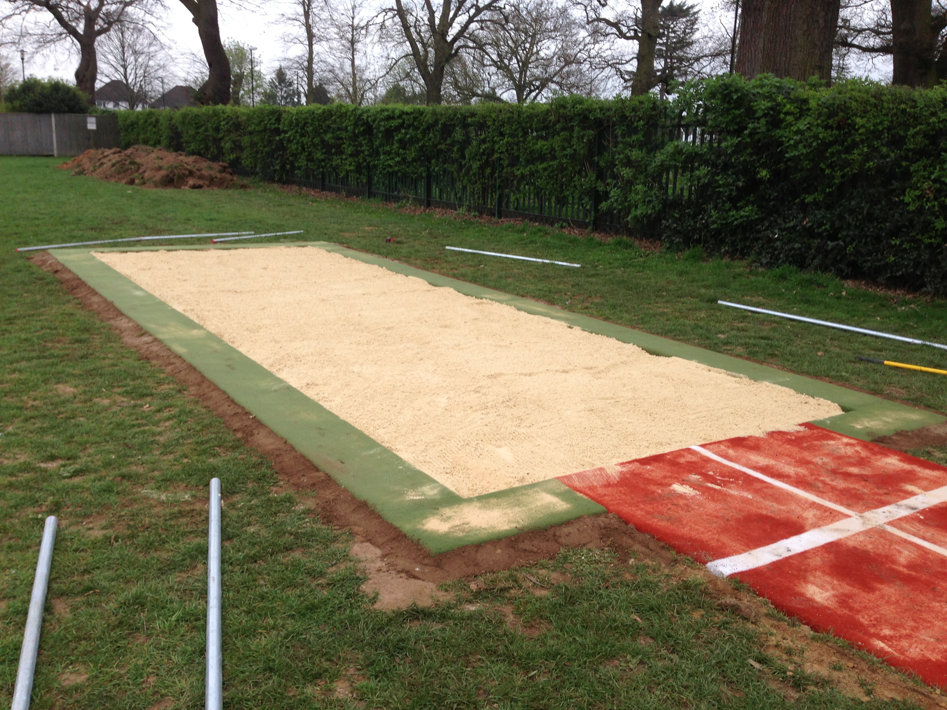 Long Jump Runway Athletics Long Jump Run Up