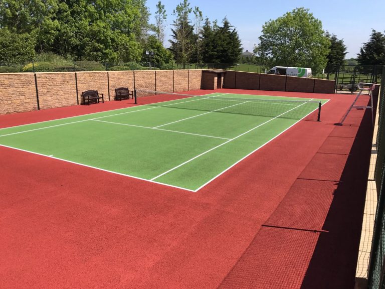 Tennis Court Maintenance in Cardiff, Wales Sports & Safety